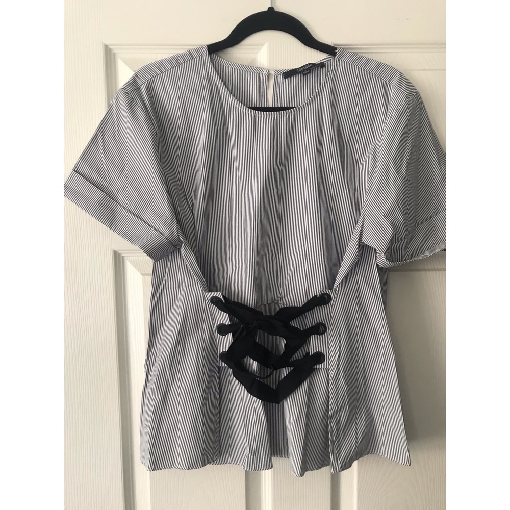 Corset Waist Shirt